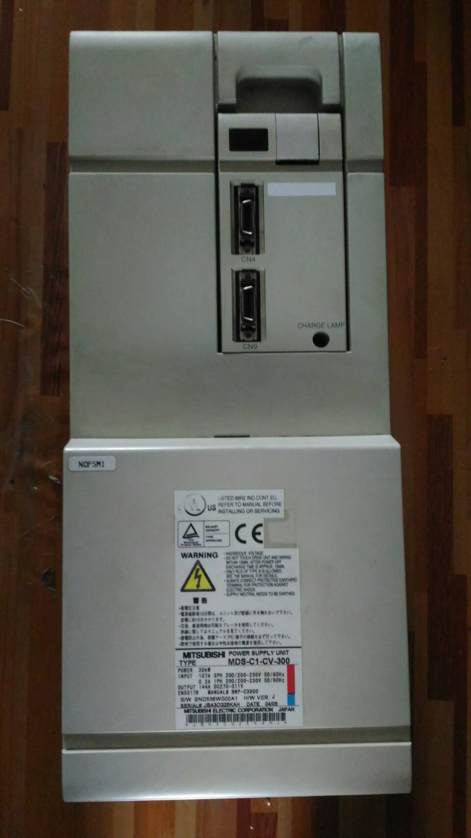 MDS-C1-CV-300 MITSUBISHI POWER SUPPLY