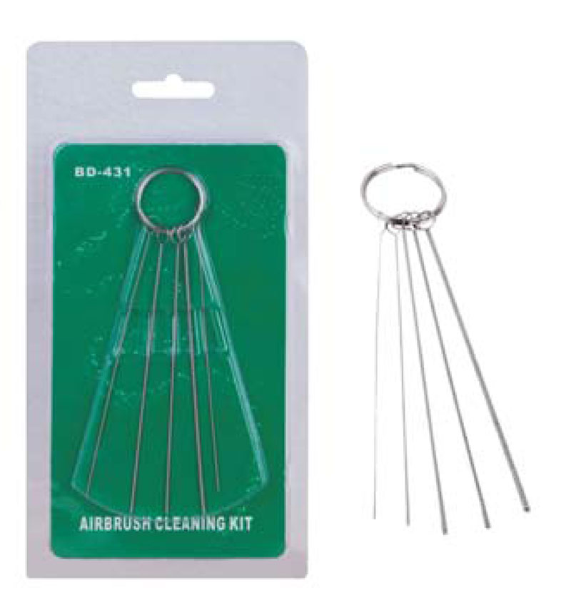 BD-431 airbrush cleaning kit (เขียว)