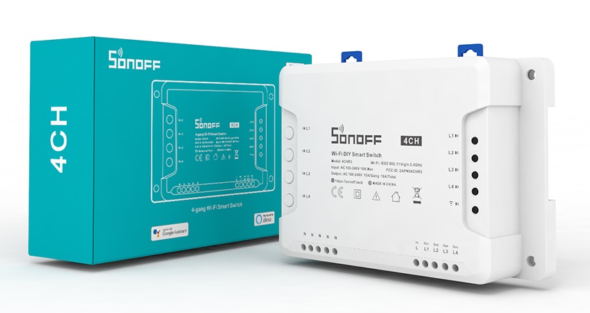 SONOFF 4CH PRO R3 / 4CH R3 4 ช่อง อัจฉริยะไร้สายโมดูลสวิทช์