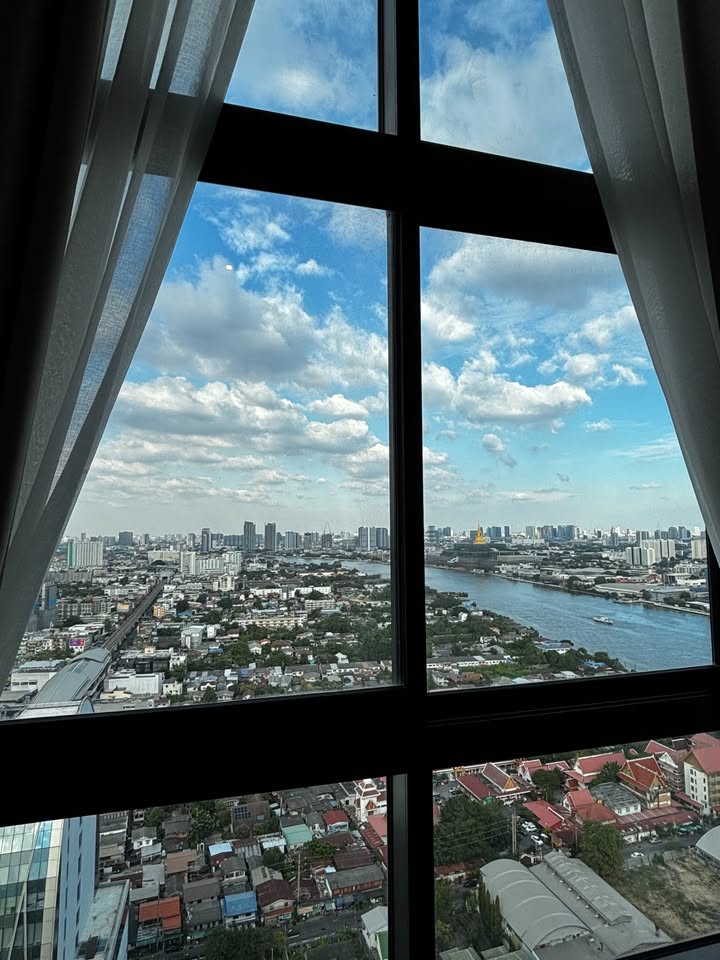 ให้เช่าคอนโด IDEO Charan 70 - Riverview (ไอดีโอ จรัญฯ 70-ริเวอร์วิว) - โซนพื้นที่ MRT บางพลัด - แบบห้อง Duplex2ชั้น 1ห้องนอน 1ห้องน้ำ - ขนาดห้อง 36 ตรม. ชั้น 35