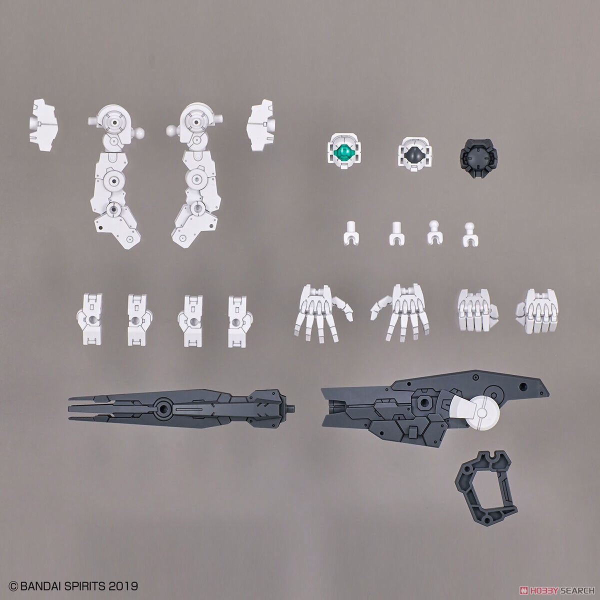 Bandai 4573102640116 30MM 1/144 OPTION PARTS SET 11 (LARGE CANNON / ARM UNIT