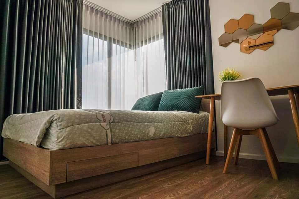ปล่อยเช่าคอนโด MODIZ Sukhumvit 50 (โมดิซ สุขุมวิท 50) - 2ห้องนอน 1ห้องน้ำ 1ห้องนั่งเล่น - ใกล้ BTS อ่อนนุช - ขนาดห้อง 38 ตรม. ชั้น 17 ตึก A