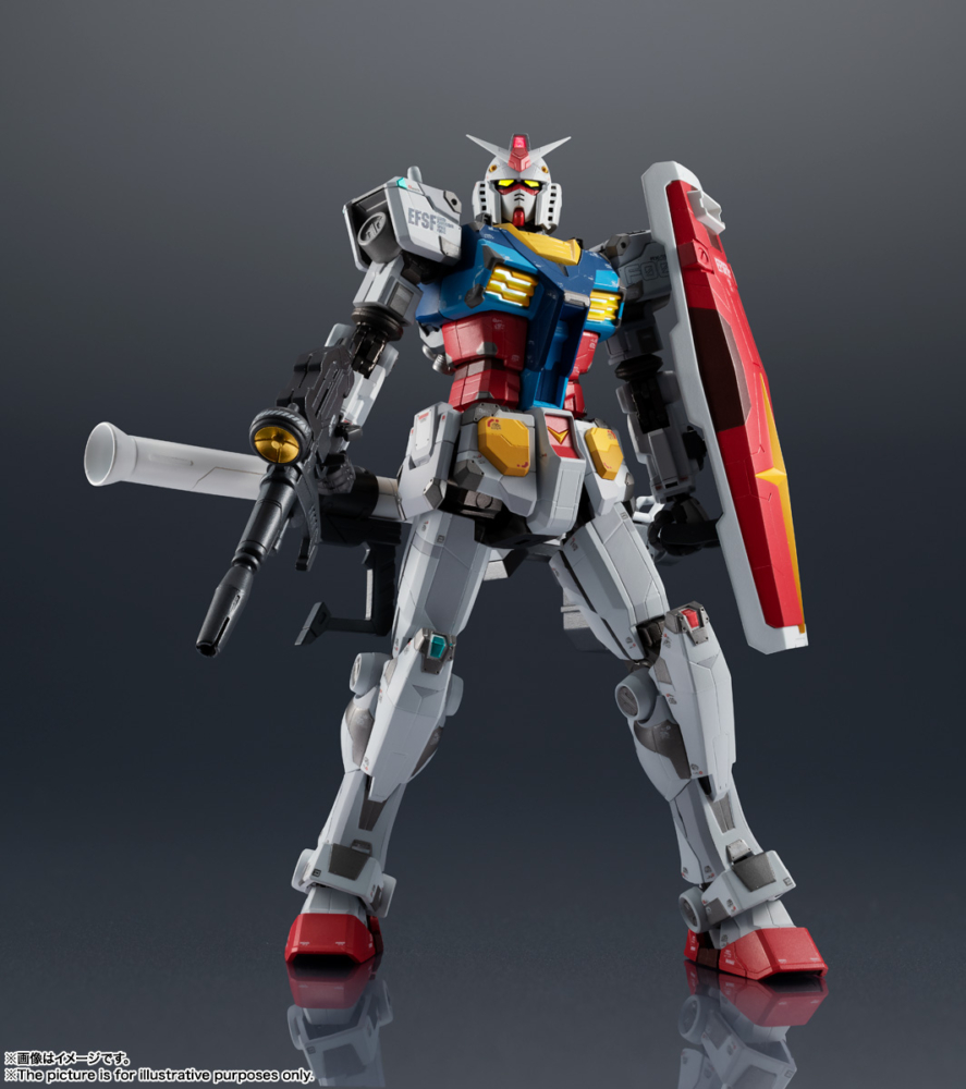 (เหลือ1ชิ้น ทักแชทก่อนโอน) 04573102604903 *ไม่มีกล่องน้ำตาล* chogokin rx-78F00 yokohama