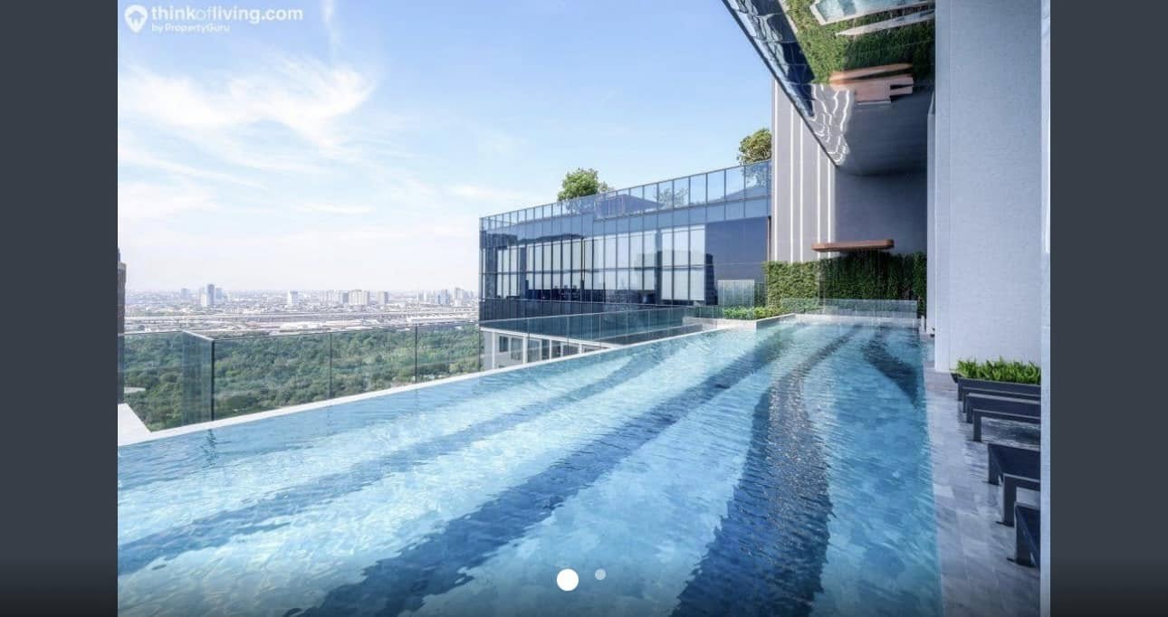 ให้เช่าห้องแบบ 1ห้องนอน 1ห้องน้ำ 1ครัวแยก โซนพื้นที่ MRT พหลโยธิน BTS ห้าแยกลาดพร้าว คอนโด The Privacy Jatujak (เดอะ ไพรเวซี่ จตุจักร) ขนาดห้อง 30 ตรม. ชั้น 27