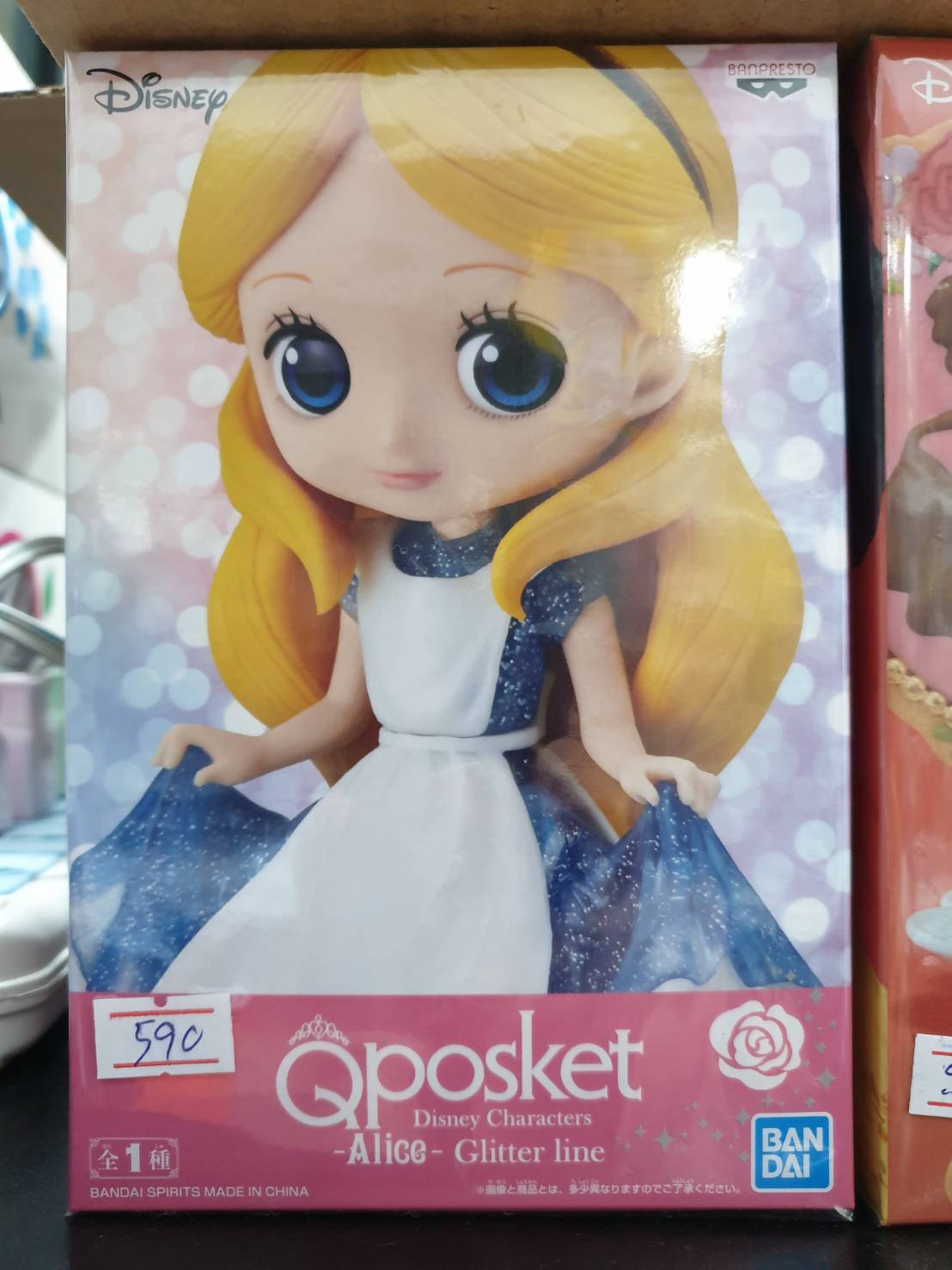(มี1กรุณาแชทเพื่อยืนยันก่อนโอน)4983164164138 q posket disney characters -alice-glitter line