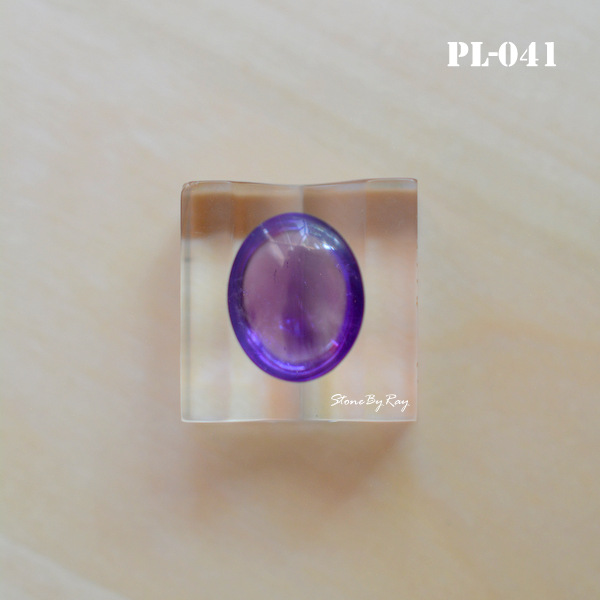 พลอยอเมทิสต์จากบราซิล (PL-041)
