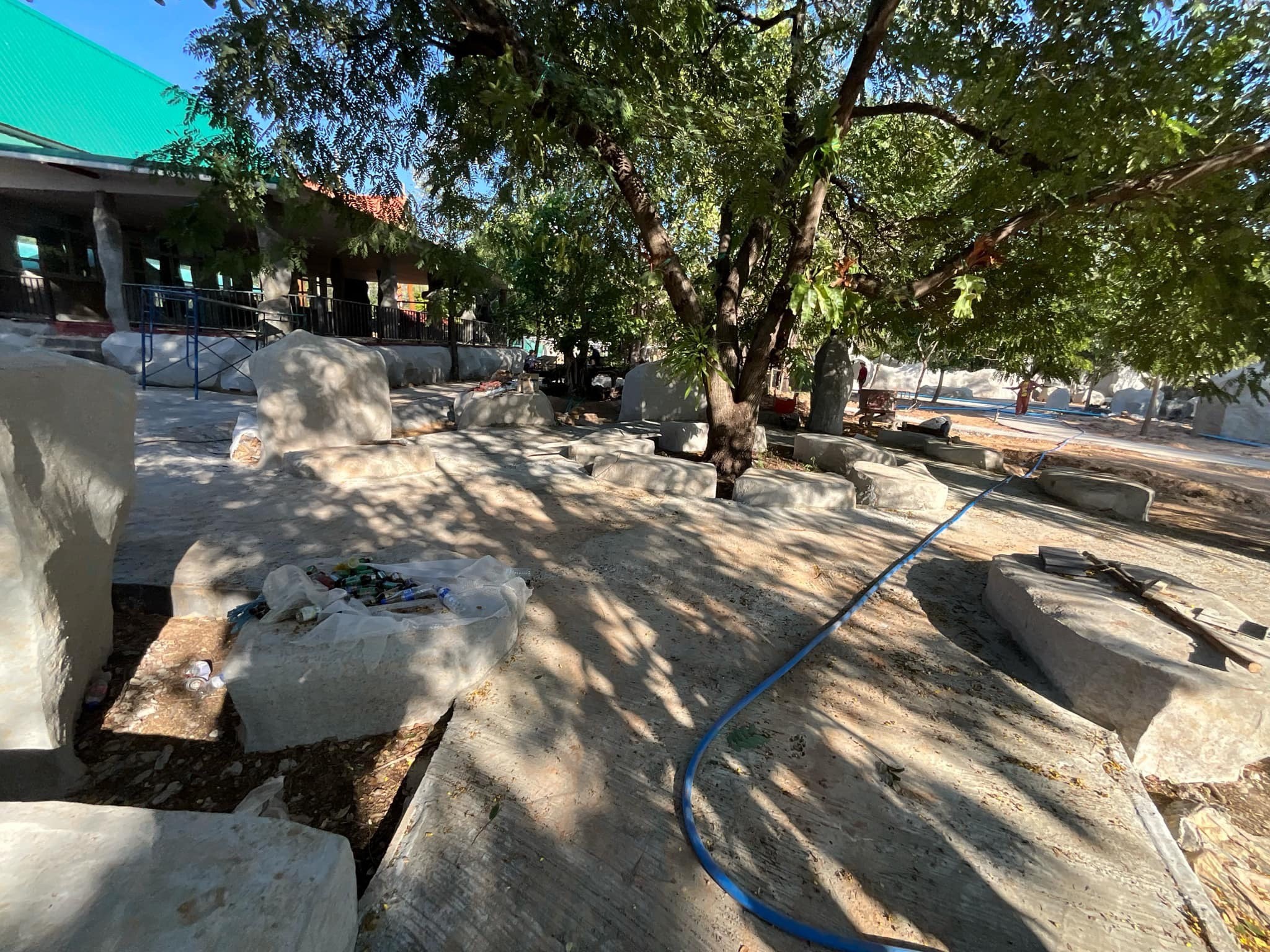 งานออกแบบ จัดสร้างสวนพุทธศิลป์ อุทยานพระนาดูนทะลุมิติ จ.มหาสารคาม สอบถาม โทร 061-6592998