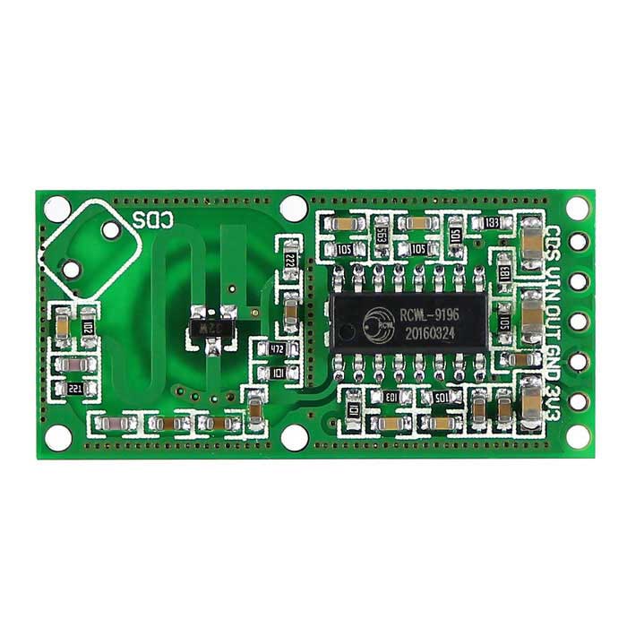 RCWL-0516 Arduino Microwave Radar sensor switch module เซ็นเซอร์ตรวจจับวัตถุ แบบคลื่นไมโครเวฟ