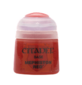 citadel 5011921185931 สีcitadel base mephiston red 12ml. แดง
