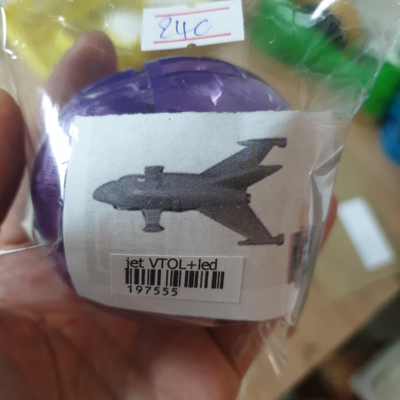 (เหลือ1ชิ้น ทักแชทก่อนโอน) 197555 ultimate luminous ultraman sp led+jet VTOL(เทา)