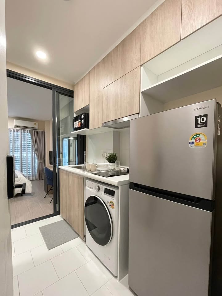 ปล่อยเช่า Denim Jatujak (เดนิม จตุจักร) - โซนพื้นที่ BTS MRT จตุจักร Studio 1ห้องน้ำ - ขนาดห้อง 23 ตรม. ชั้น 2 ตึก C - ให้เช่า 13,000 ต่อเดือน