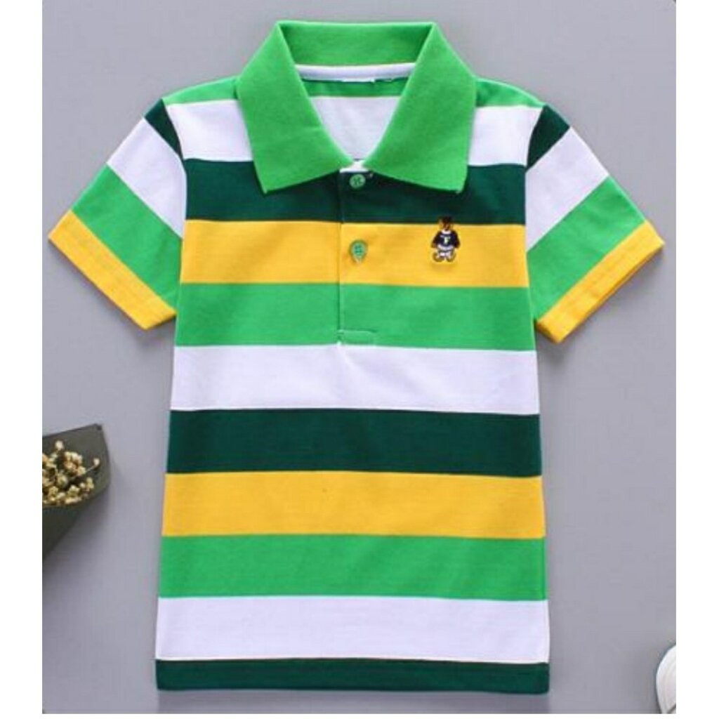 เสื้อคอปกเด็กโต ผ้านุ่ม งานดี ส่งจากไทย