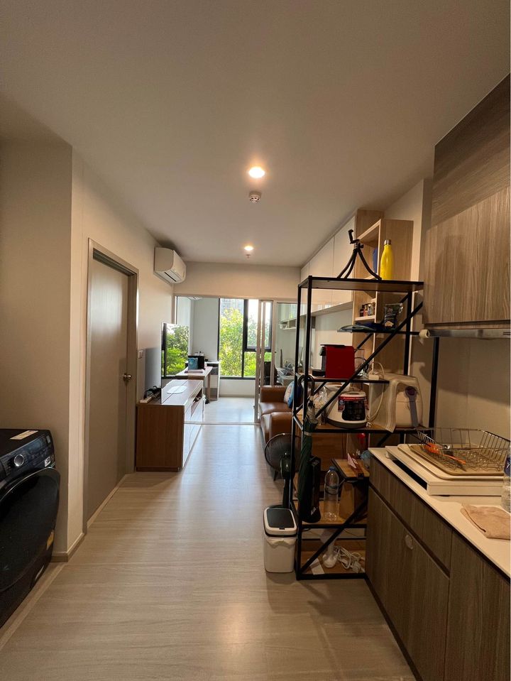 ปล่อยเช่าคอนโด The Parkland Phetkasem 56 / เดอะ พาร์คแลนด์ เพชรเกษม 56 - 1ห้องนอน 1ห้องน้ำ 1ห้องนั่งเล่น 1ห้องอเนกประสงค์ - ใกล้ MRT ภาษีเจริญ / ซีคอน บางแค - ขนาดห้อง 35 ตรม. ชั้น 8 ตึก A