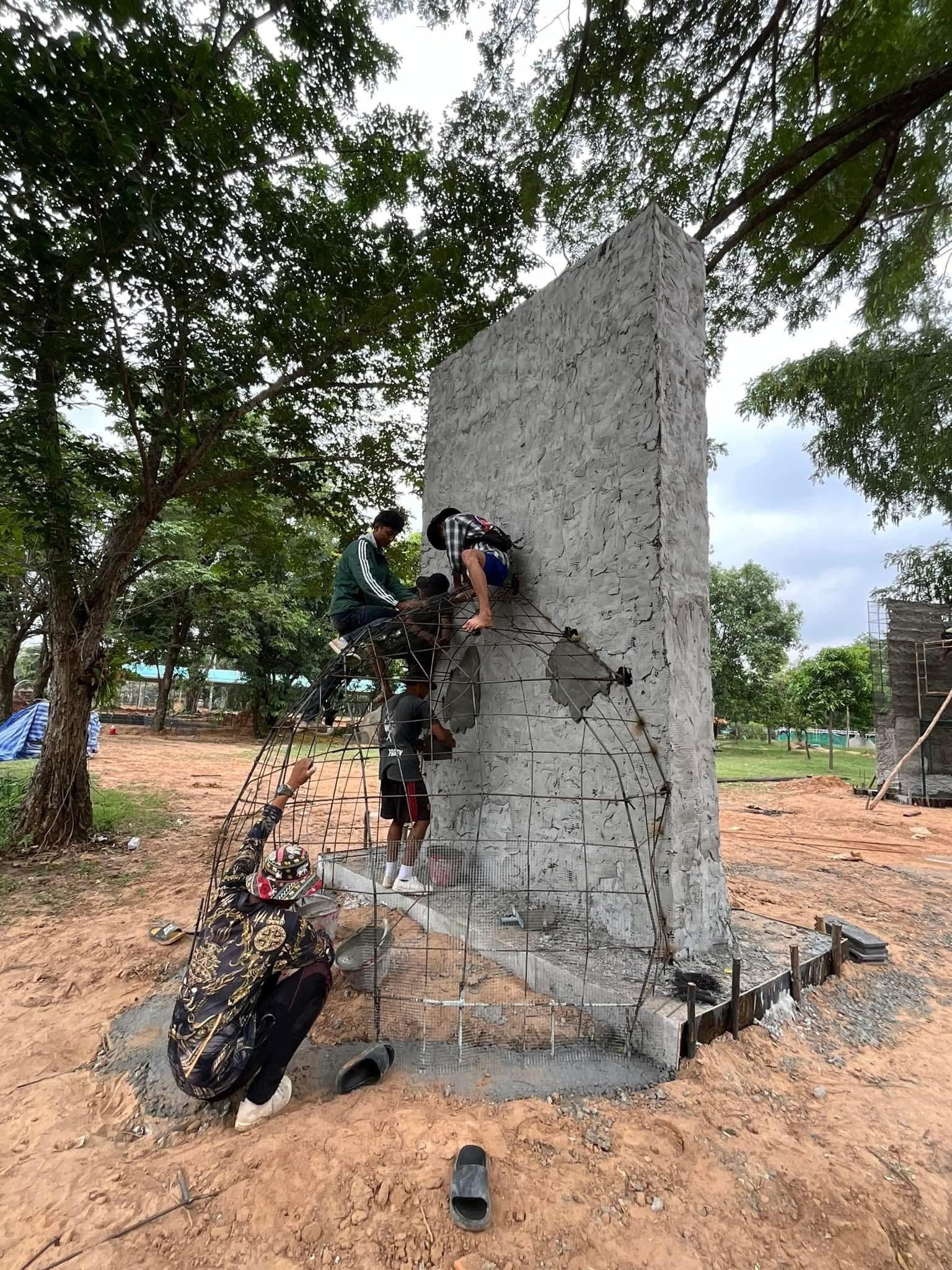 งานออกแบบ จัดสร้างสวนพุทธศิลป์ อุทยานพระนาดูนทะลุมิติ จ.มหาสารคาม สอบถาม โทร 061-6592998