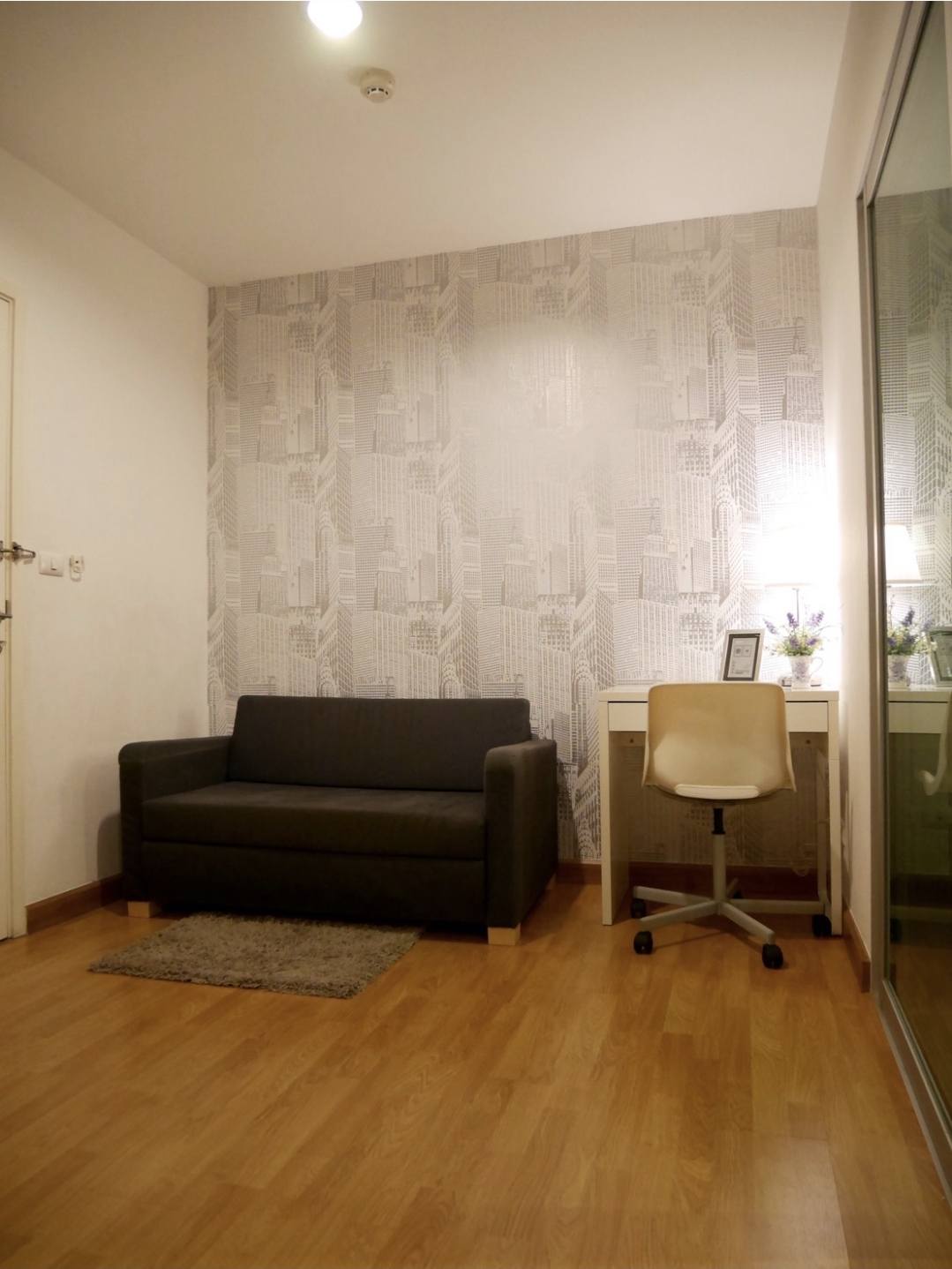 ปล่อยเช่าคอนโด Aspire rama 4 (แอสปาย พระราม 4) โซน BTS เอกมัย ห้องแบบ 1ห้องนอน / 1ห้องน้ำ ขนาดห้อง 26 ตรม. ชั้น 12A