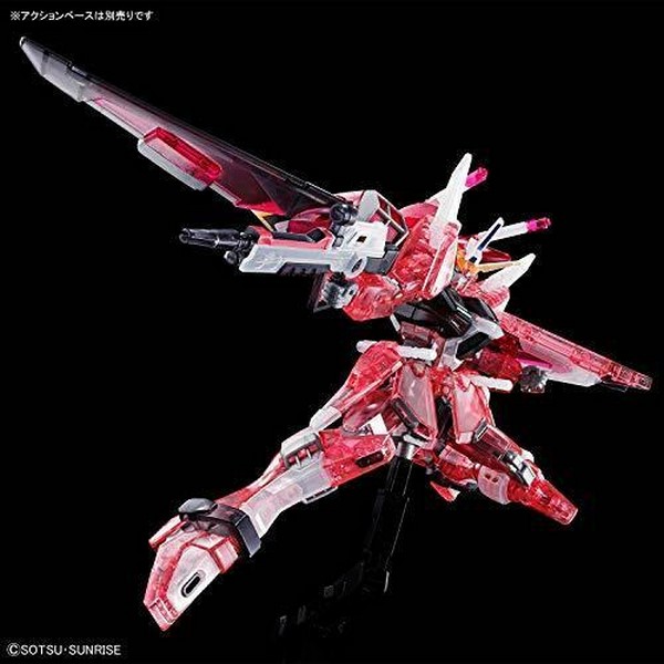 (เหลือ 1ชิ้น) (limited) hg infinite justice [clear color] 4573102606013