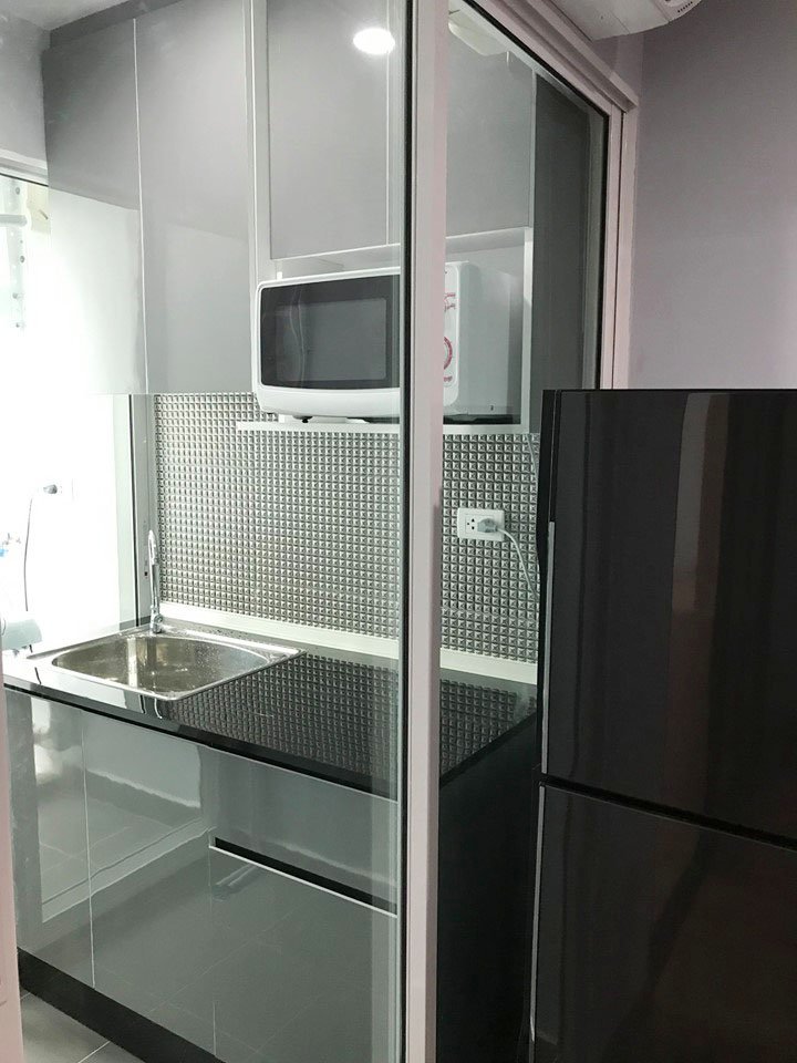 ปล่อยเช่าคอนโด Regent Home Sukhumvit 81 (รีเจ้นท์ โฮม สุขุมวิท 81) - 1ห้องนอน 1ห้องน้ำ 1ห้องนั่งเล่น 1ห้องครัว - ใกล้ BTS อ่อนนุช - ขนาดห้อง 28 ตรม. ชั้น 5 วิวสระ