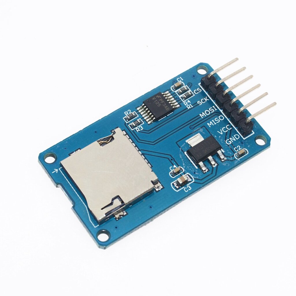 โมดูลบันทึกข้อมูล Micro SD Card Module