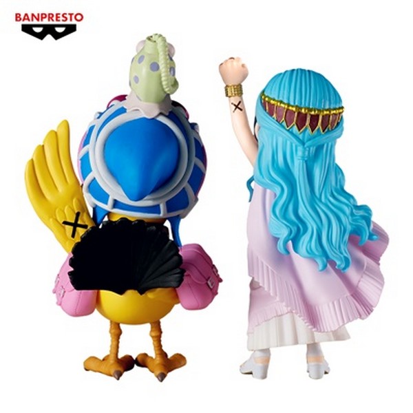 Banpresto 4983164895599 One Piece WCF Log Stories-Nefeltari Vivi & Karoo