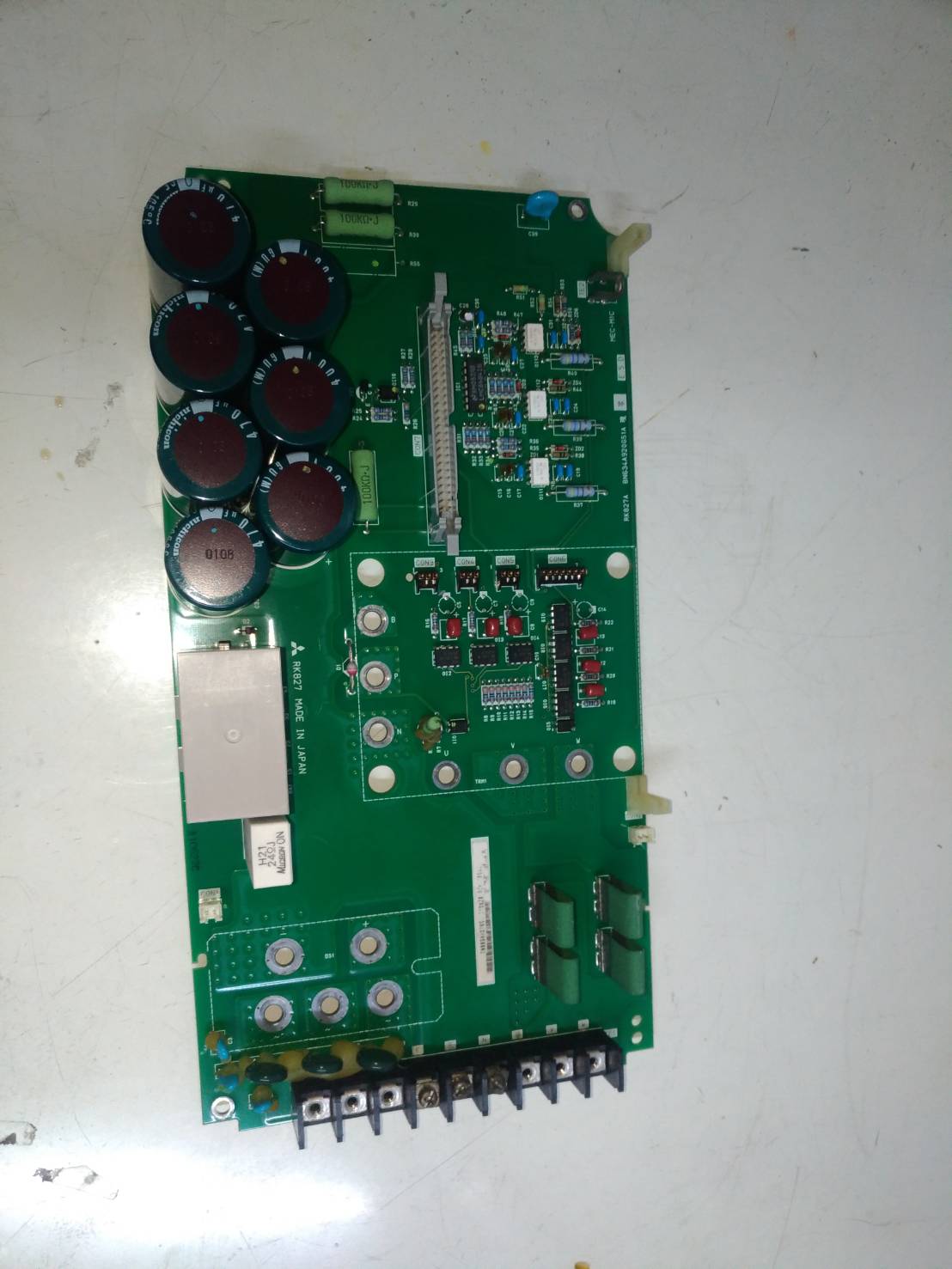 MITSUBISHI RK827A POWER BOARD FOR SPINDLE DRIVE