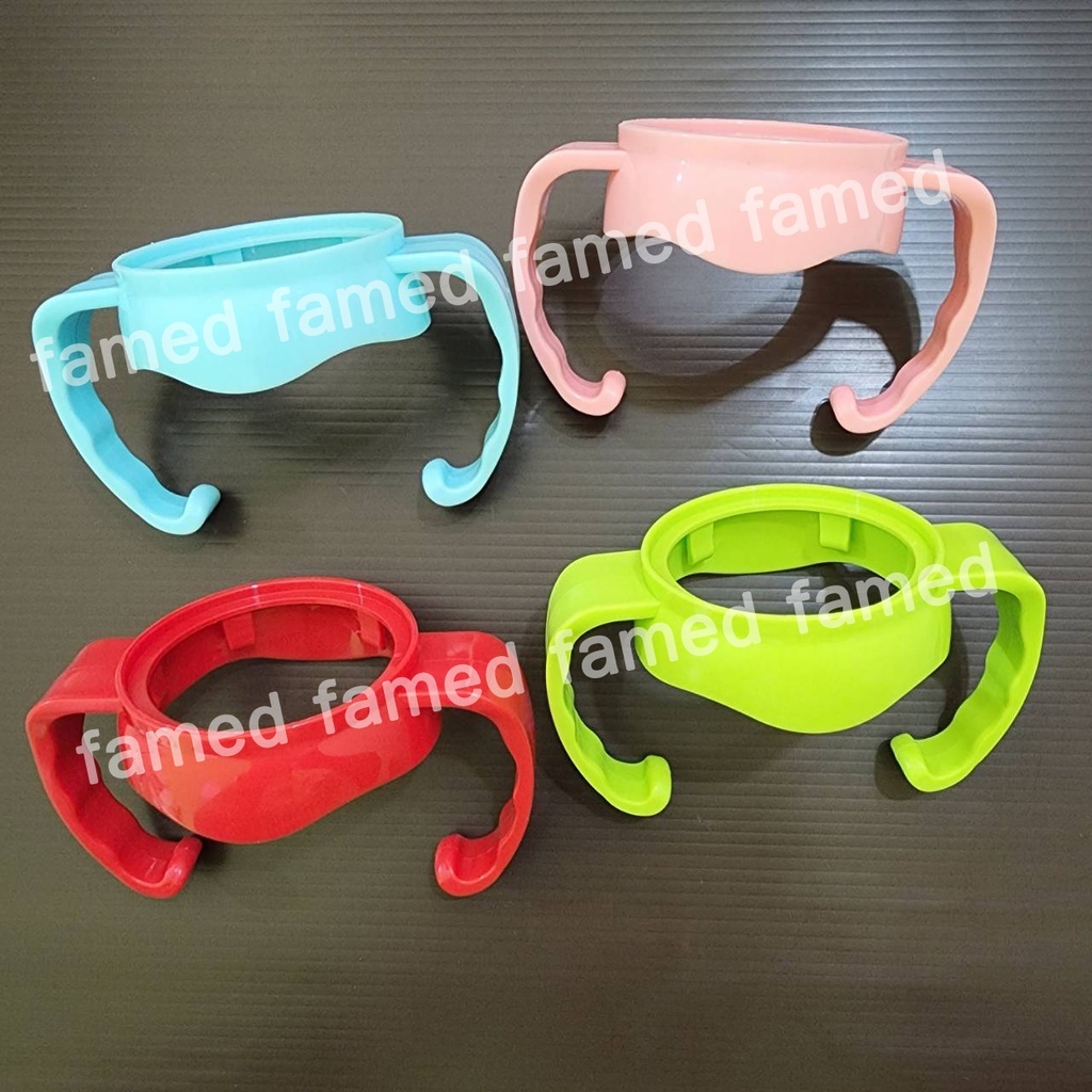 แขนจับขวดนมคอกว้างพีเจ้น แขนจับขวดนมเฟเมด