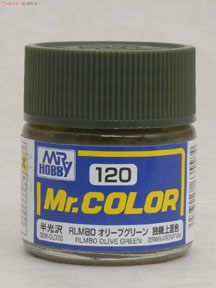 mr.color 120 RLM80 olive green 10ml.