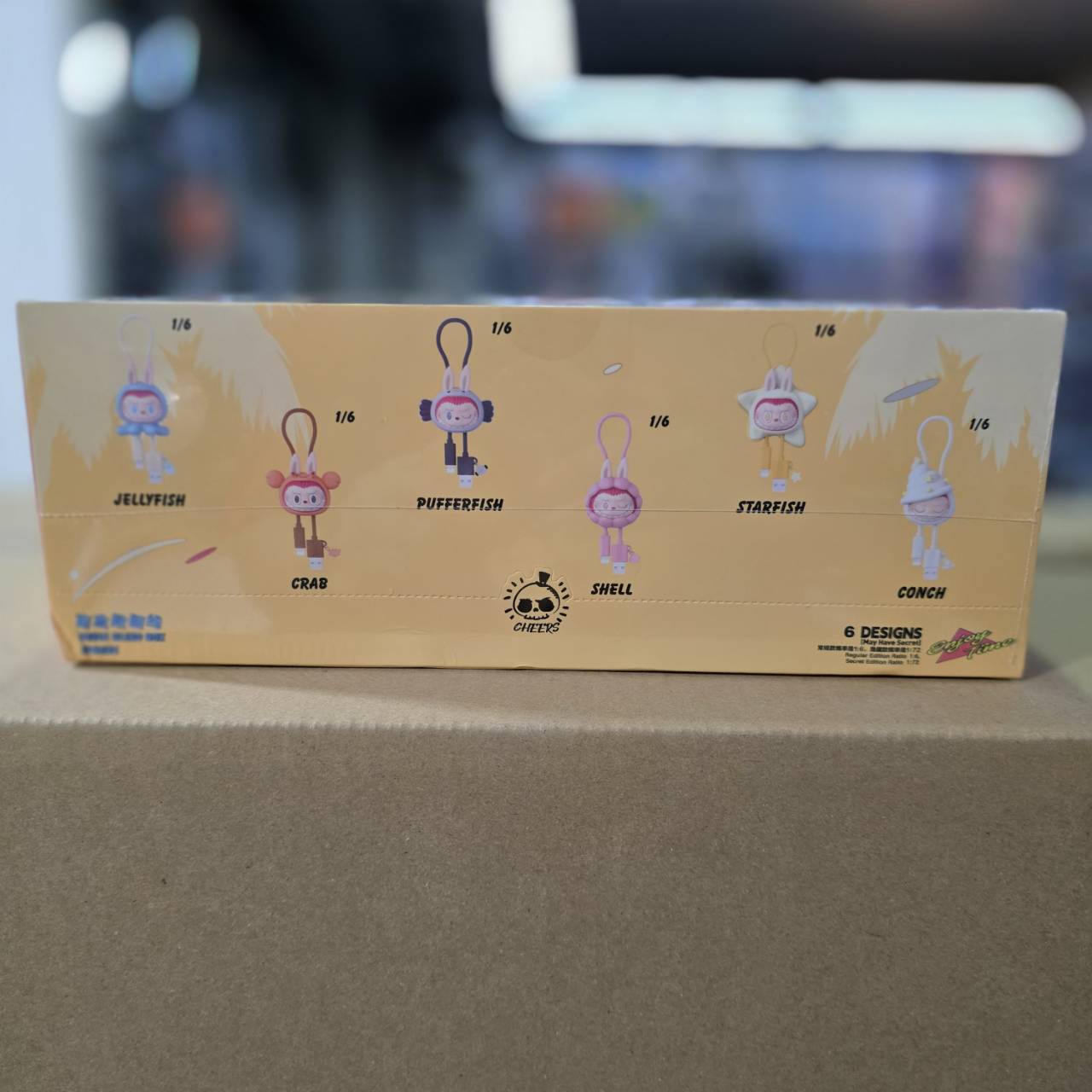 6941448683063 แบบสุ่ม สายชาร์จ ล่าบูบู้ drunk in sea-cable blind box Iphone