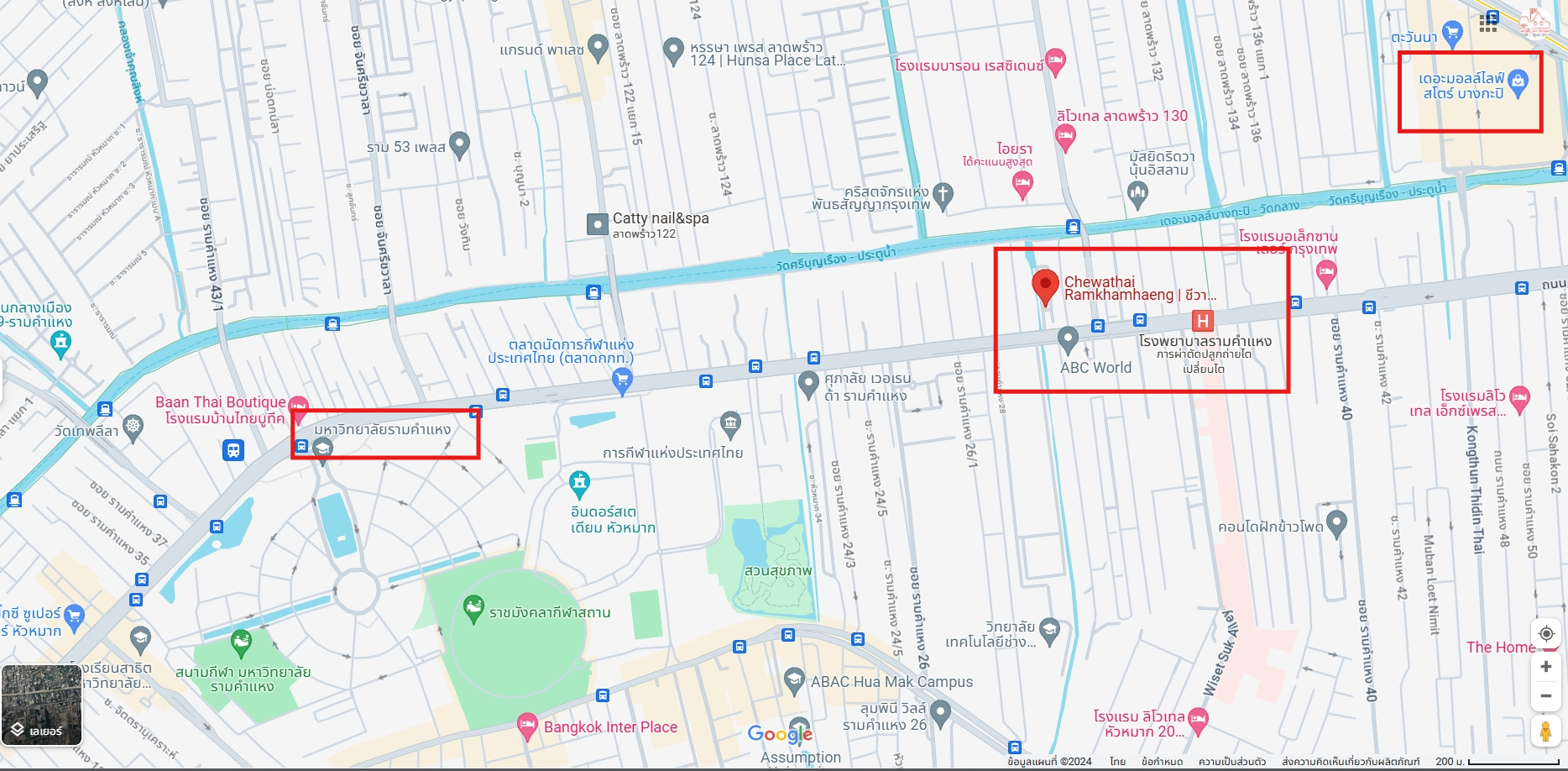 ปล่อยเช่าคอนโด Chewathai Ramkhamhaeng (ชีวาทัย รามคำแหง) - 1ห้องนอน 1ห้องน้ำ 1ห้องนั่งเล่น - ใกล้ ม.รามคำแหง / เดอะมอลล์บางกะปิ - ขนาดห้อง 30 ตรม. ชั้น 7