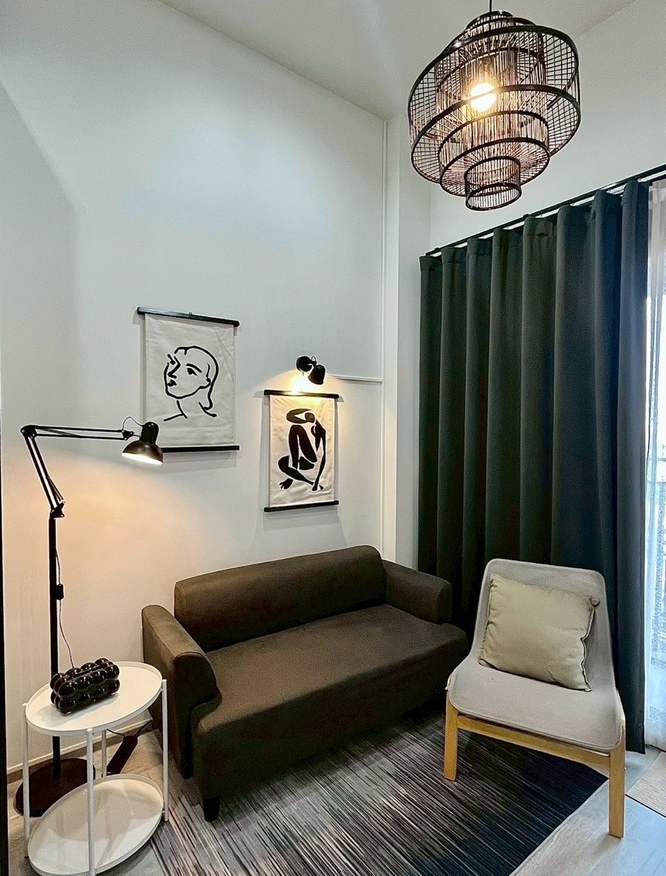 คอนโด THE LINE Sukhumvit 101 (เดอะ ไลน์ สุขุมวิท 101) High Rise โซนพื้นที่ BTS ปุณณวิถี ให้เช่าห้องแบบ 1ห้องนอน 1ห้องน้ำ ขนาดห้อง 27 ตรม. ชั้น 10