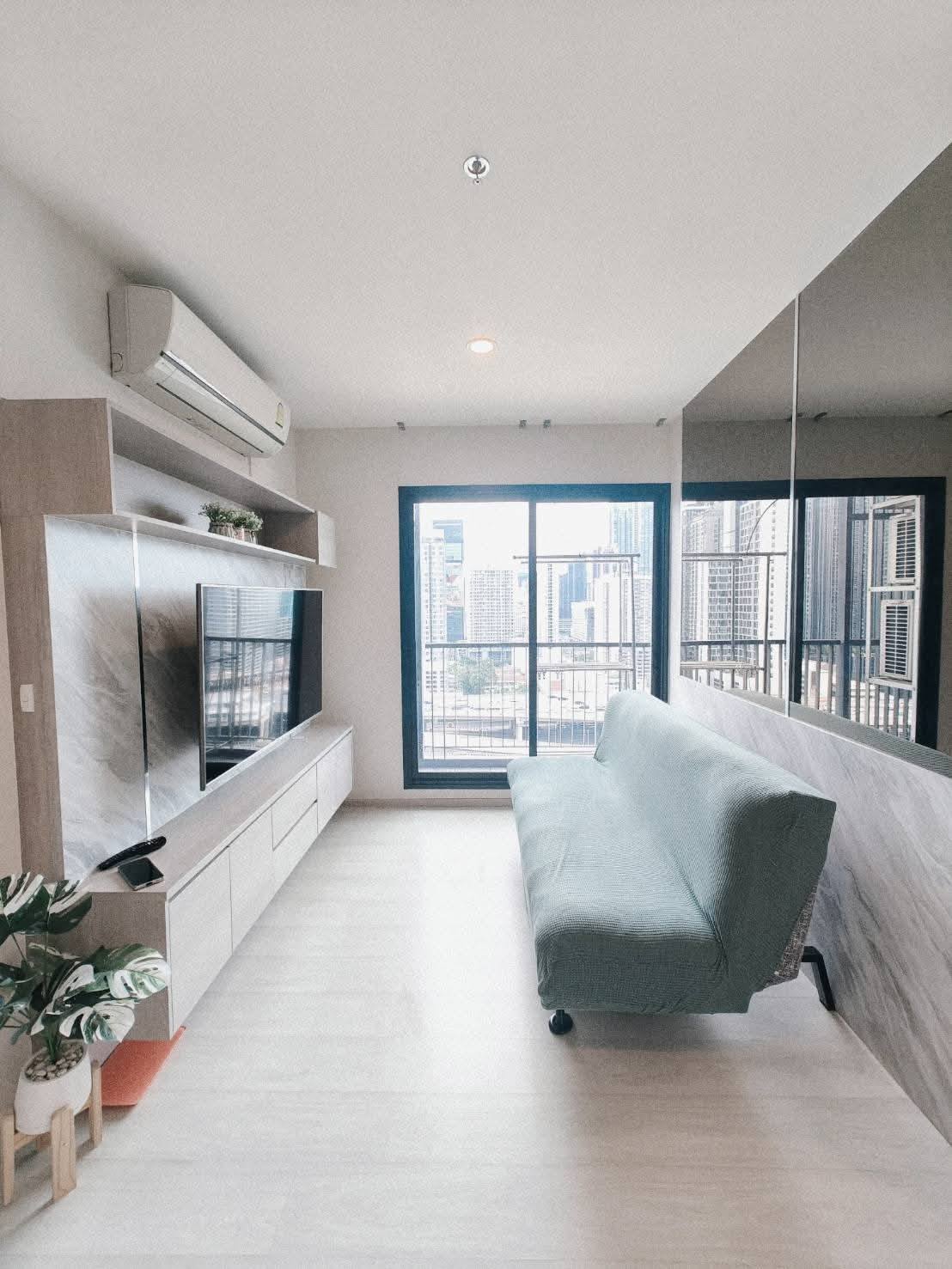 ให้เช่าคอนโด Life Asoke (ไลฟ์ อโศก) โซน รถไฟฟ้า MRT เพชรบุรี / มศว 2ห้องนอน / 2ห้องน้ำ ขนาดห้อง 55 ตรม. ชั้น 20