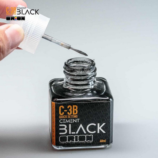 8853100904516 orion C-3B cement black เนื้อใส 40ml.