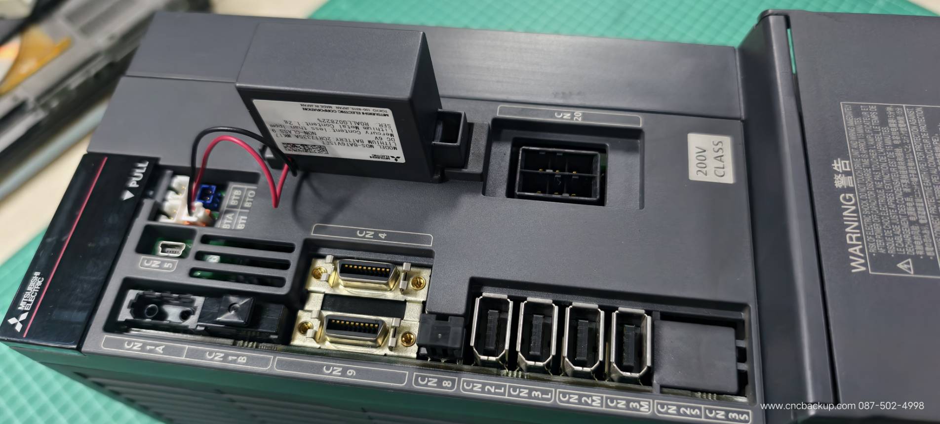 MITSUBISHI MDS-E-V2-160W SERVO DRIVE FOR M800/M80