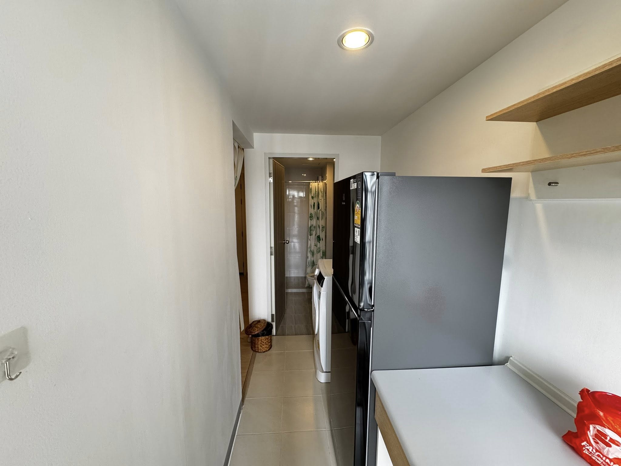 ให้เช่าคอนโด SENA Kith MRT Bangkae Phase 2 (เสนา คิทท์ เอ็มอาร์ที-บางแค เฟส 2) Low Rise โซนพื้นที่ MRT บางแค ห้องแบบ 1ห้องนอน 1ห้องน้ำ ขนาดห้อง 26 ตรม. ชั้น 4 ตึก B