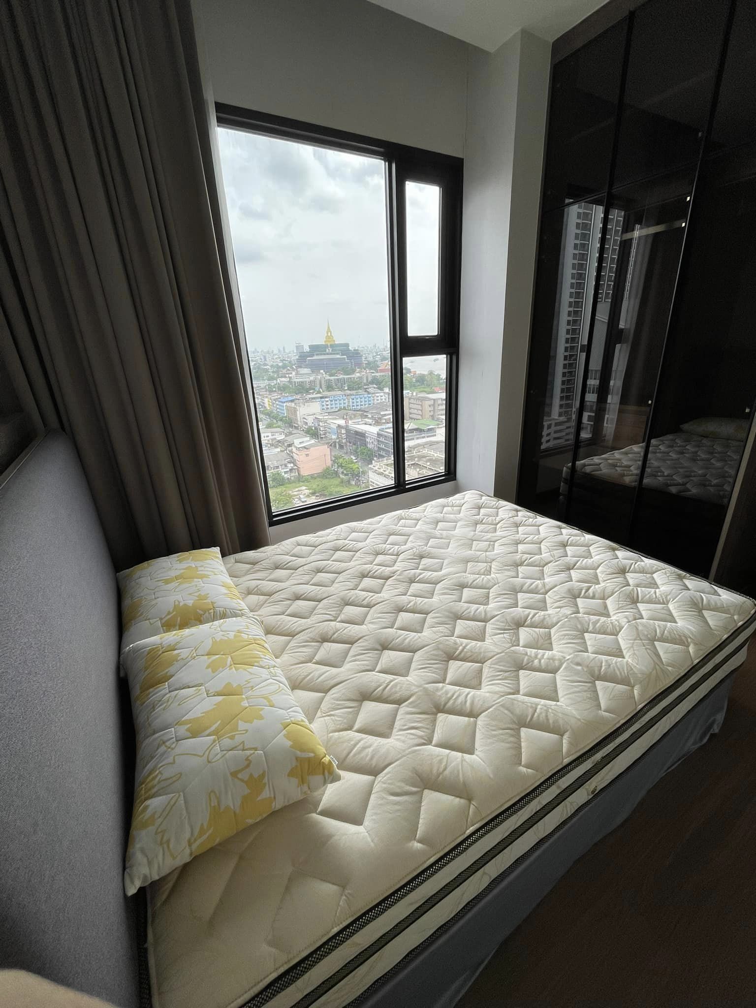 ห้องสวยน่าอยู่ 2ห้องนอน ชีวาทัย เรสซิเดนซ์ บางโพ ให้เช่าเฟอร์ตกแต่งครบ