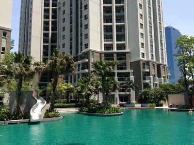 ให้เช่า BELLE GRAND RAMA 9 แบบ 2Bedrooms Fully furnished