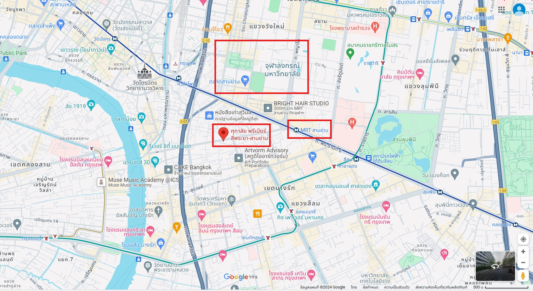 ปล่อยเช่าคอนโด ศุภาลัย พรีเมียร์ สี่พระยา-สามย่าน (Supalai Premier Si Phraya-Samyan) - ห้องใหม่2ห้องนอน เฟอร์เครื่องใช้ไฟฟ้าครบครั้น - การเดินทาง: MRT สามย่าน