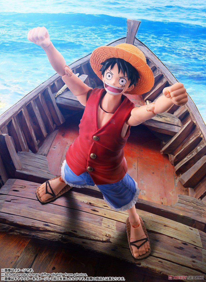 ใกล้เข้า 3-4 พย. 2025 รบกวนสั่งแยกกับสินค้ารายการอื่นยกเว้นรายการที่เข้าวันเดียวกันครับ Bandai 4573102664730 s.h.figuarts Monkey.D.Luffy-romance dawn-