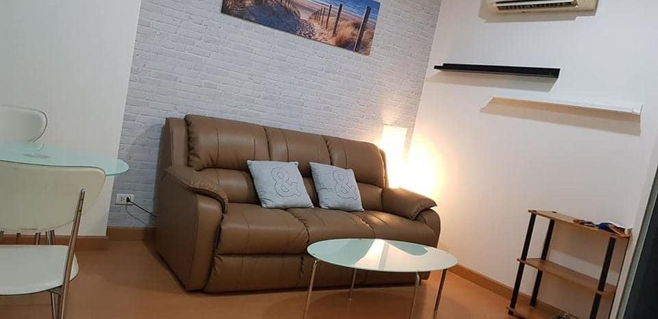 ให้เช่าคอนโด Life @ Ratchada - Huay Kwang (ไลฟ์ แอท รัชดา - ห้วยขวาง) - ตกแต่งเฟอร์ครบมีเครื่องซักผ้าพร้อมอยู่ - การเดินทาง: รถไฟฟ้า MRT ห้วยขวาง