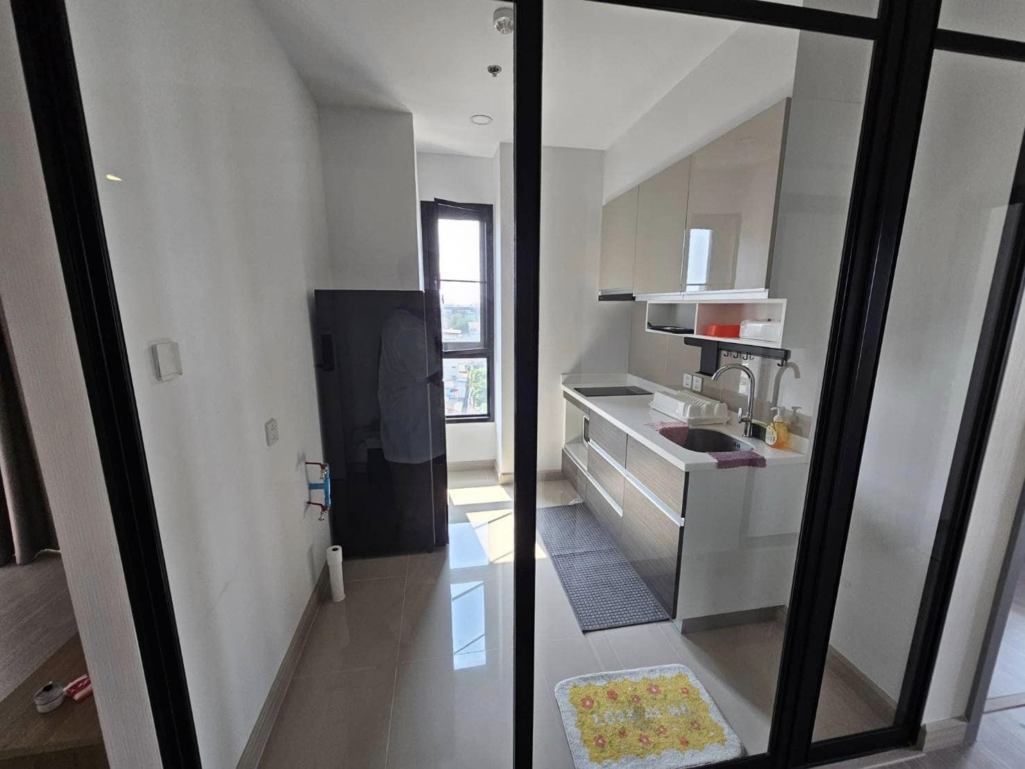 ให้เช่าคอนโด Supalai Lite Thaphra - Wongwian Yai (ศุภาลัย ไลท์ ท่าพระ – วงเวียนใหญ่) - ห้อง 1 Bed Plus ห้องใหญ่ครัวแยก ใกล้แยกท่าพระ - การเดินทาง: ใกล้ MRT ท่าพระ Interchange เพียง 570 เมตร