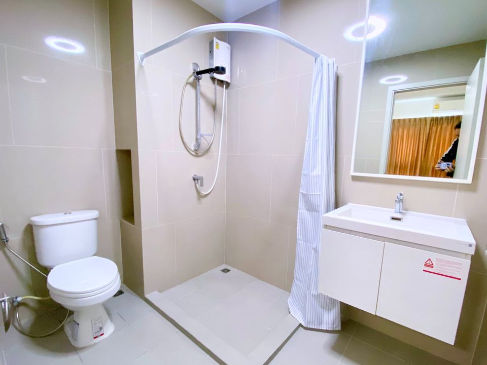 ปล่อยเช่าคอนโด Chapter One Shine Bangpo (แชปเตอร์ วัน ชายน์ บางโพ) - ห้องใหม่เอี่ยมอยู่โซนไพรเวท ทั้งโซนมี 3 ห้อง - การเดินทาง MRT บางโพ