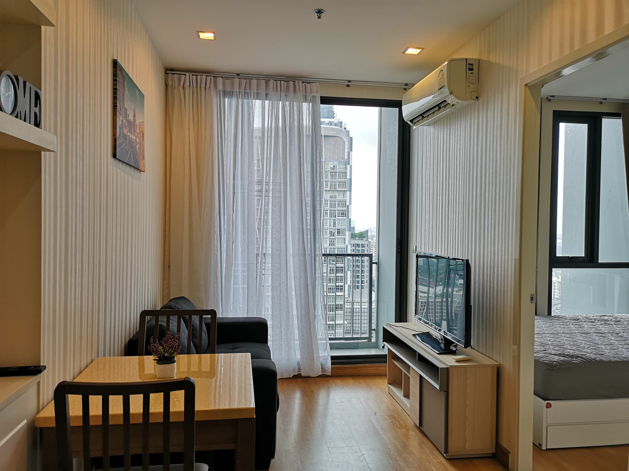 ปล่อยเช่าคอนโด Q House Condo Sukhumvit 79 (คิว เฮ้าส์ คอนโด สุขุมวิท 79) - 1ห้องนอน 1ห้องน้ำ 1ห้องนั่งเล่น - ใกล้ BTS อ่อนนุช - ขนาดห้อง 30 ตรม. ชั้น 25