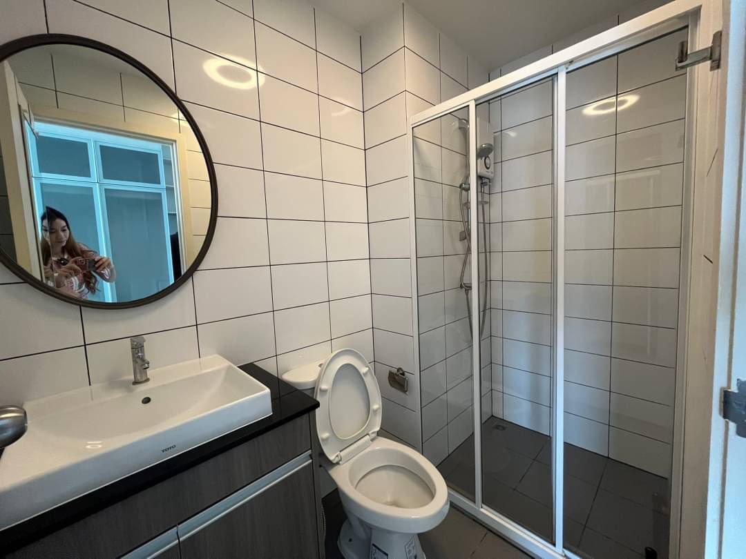 ให้เช่าคอนโด Chapter One Eco Ratchada - Huai Khwang (แชปเตอร์วัน อีโค รัชดา – ห้วยขวาง) โซนพื้นที่ MRTห้วยขวาง ห้องแบบ Studio / 1ห้องน้ำ ขนาดห้อง 24 ตรม. ชั้น 8 ตึก C