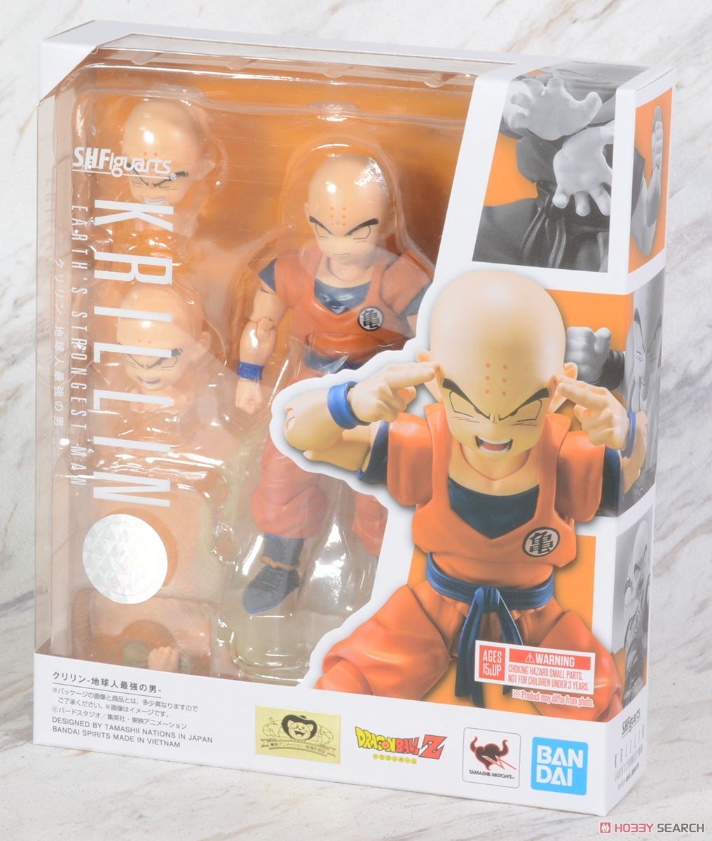 Preorderเข้า 5-6/2026 รบกวนสั่งแยกกับสินค้ารายการอื่นครับ Bandai 4573102698711 S.H.Figuarts KRILLIN -EARTH'S STRONGEST MAN