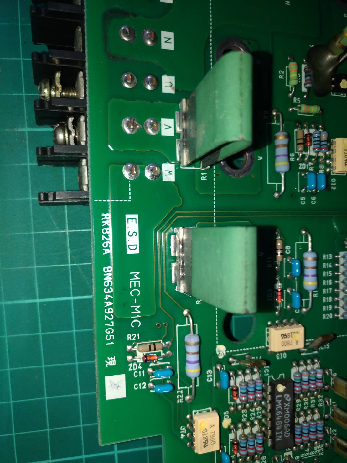 MITSUBISHI RK826A POWER BOARD SPINDLE