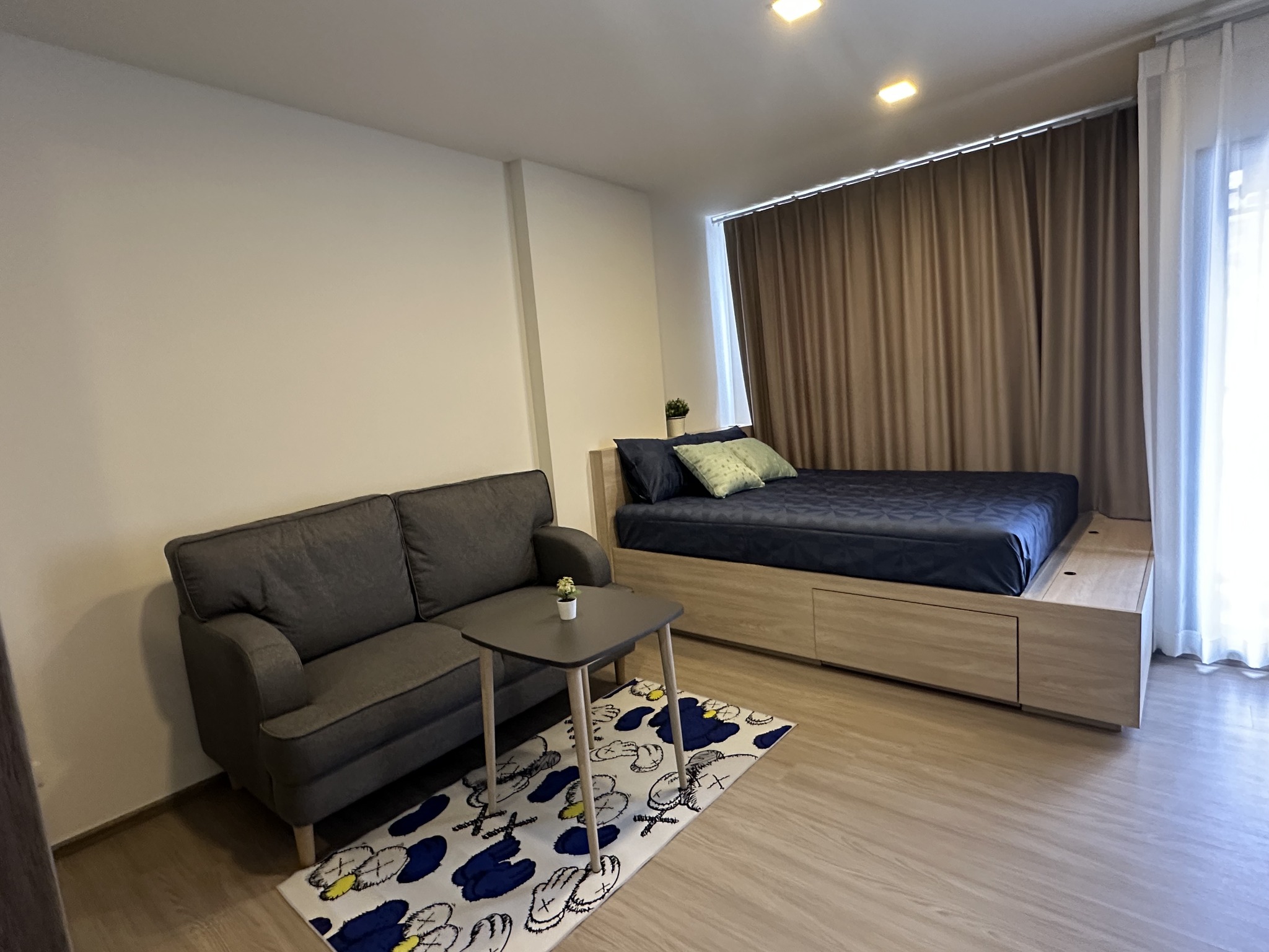 ให้เช่าคอนโด THE MUVE Pradipat (เดอะ มูฟ ประดิพัทธ์) โซน รถไฟฟ้า BTS สะพานควาย 1ห้องนอน / 1ห้องน้ำ ขนาดห้อง 24.5 ตรม. ชั้น 6