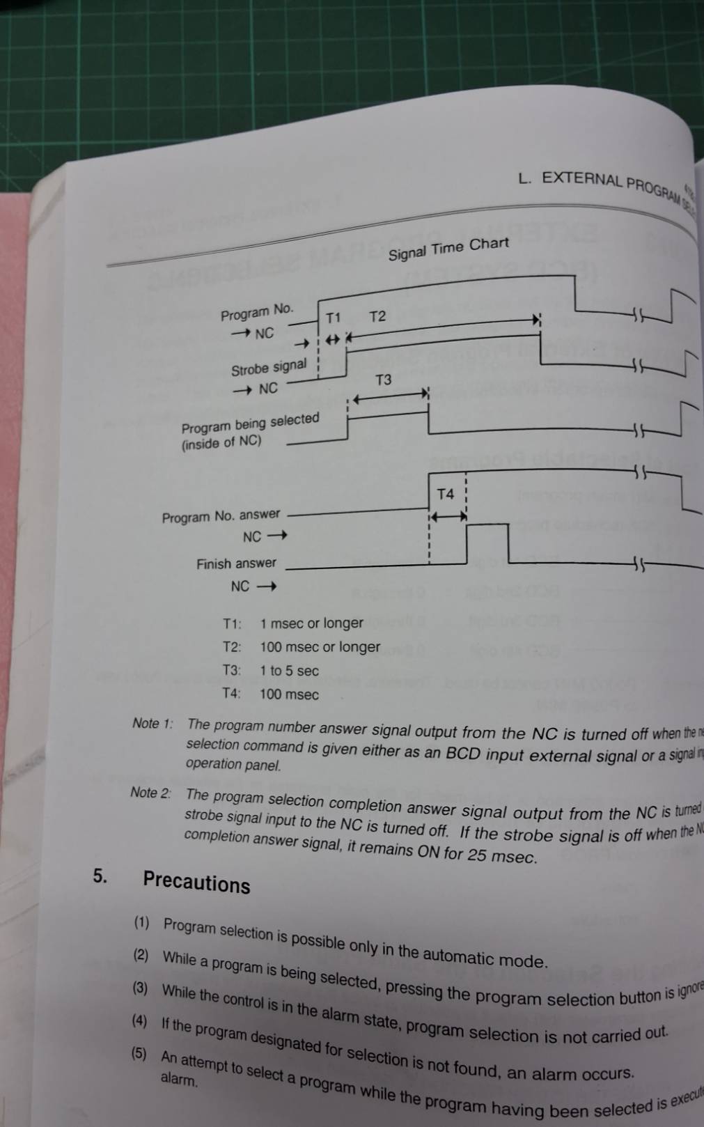 OKUMA OSP-U100L , OSP-U10L SPECIAL FUNCTION MANUAL (N0.1) WIRING DIAGRAM