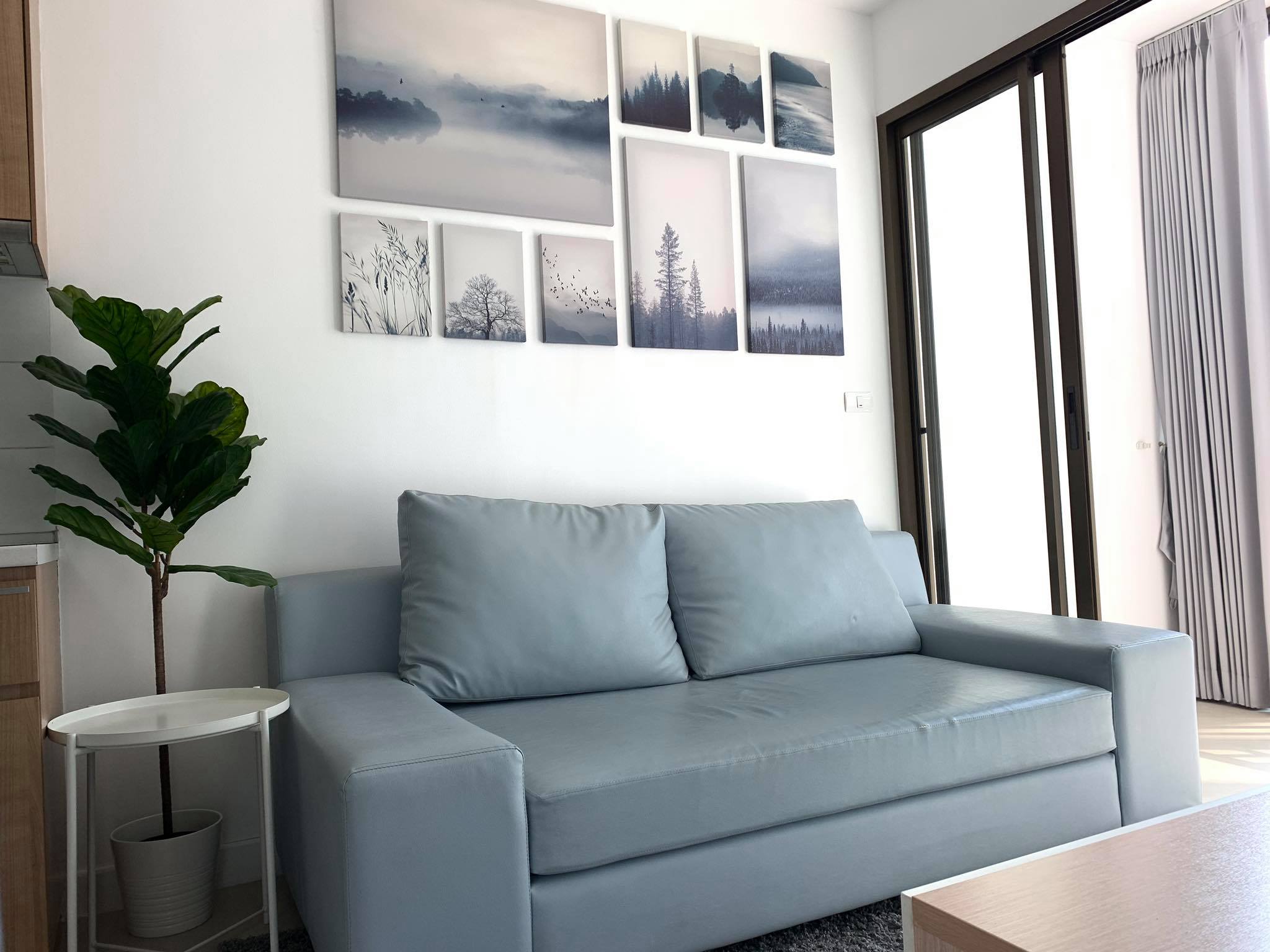 ให้เช่าคอนโด Ideo Mix Sukhumvit 103 (ไอดีโอ มิกซ์ สุขุมวิท 103) - ตกแต่งเฟอร์ครบมีเครื่องซักผ้าพร้อมอยู่ราคาต่อรองได้อีก - การเดินทาง: ติด BTS อุดมสุข