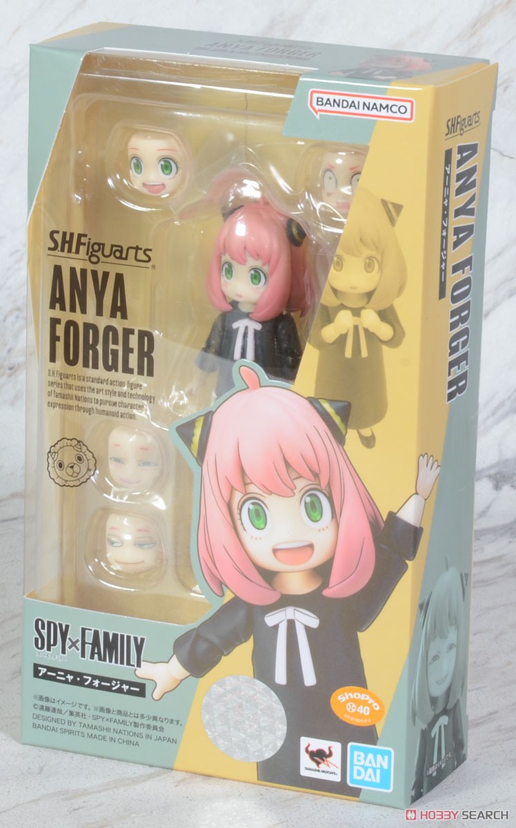 bandai (เหลือ1ชิ้น 4573102639073 s.h.figuarts anya forger