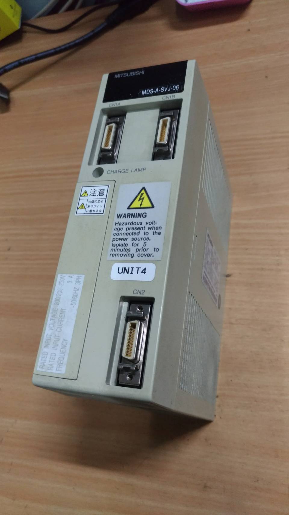 MITSUBISHI MDS-A-SVJ-06 SERVO DRIVE