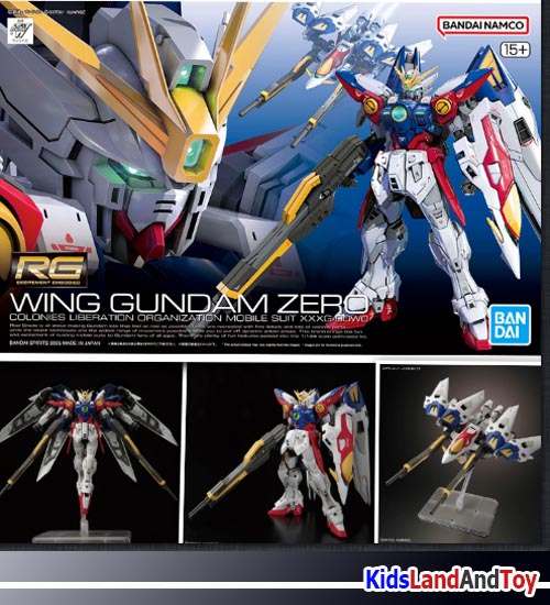 Bandai 4573102688743 RG 1/144 WING GUNDAM ZERO